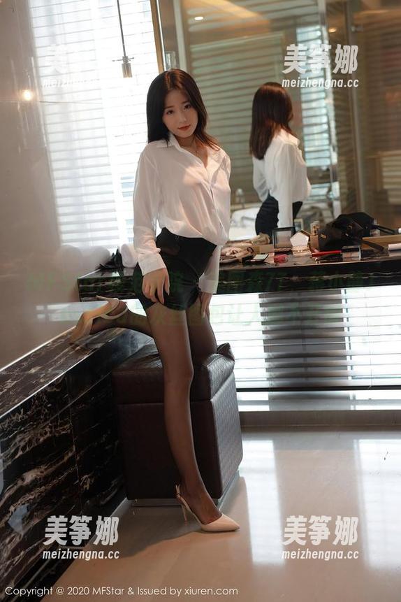 MFStar模范学院 - 美图森77，蒋小静Jessica的灰丝图包让人挪不开眼