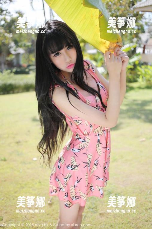 MyGirl美媛馆-芝芝Booty MyGirl美媛馆 - 最新图包,芝芝Booty在泳池的轻松时光,不禁想:“在水中我也能这样自在吗…”