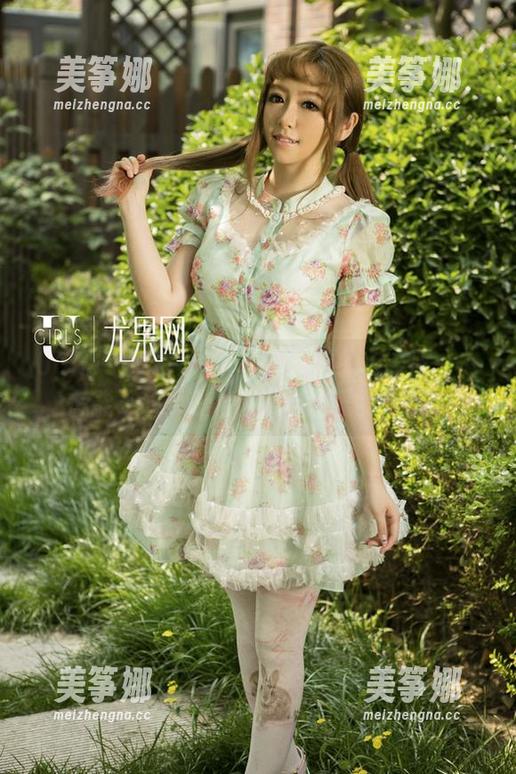 UGirls尤果网-绮里嘉 UGirls尤果网 - 绮里嘉挑选的水手服——怎能不让人想起海风与温暖的午后?